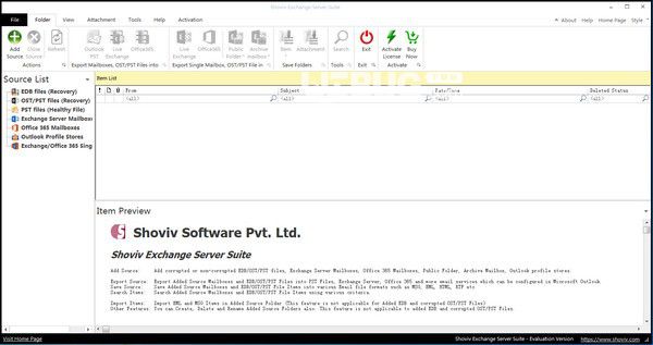 Shoviv Exchange Migration Tool(邮箱迁移工具)