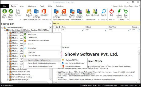 Shoviv Exchange Migration Tool v20.11免费版【3】