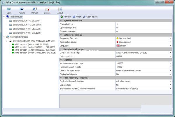 Raise Data Recovery for NTFS