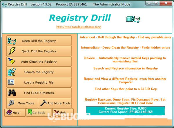 Registry Drill