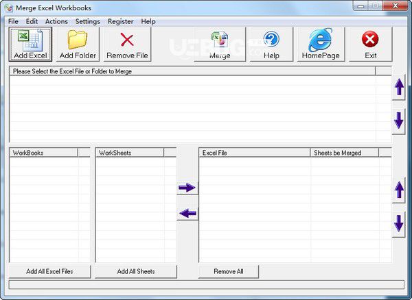Merge Excel Workbooks(Excel合并软件)v29.11.3免费版