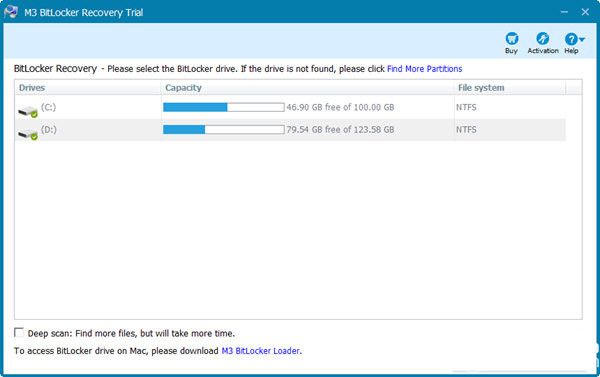 M3 Bitlocker Recovery Pro