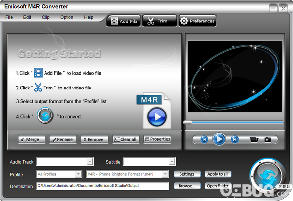 Emicsoft M4R Converter(M4R转换器)