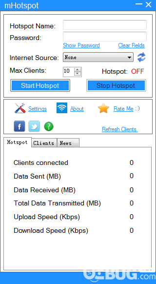 mHotspot(WIFI共享软件)