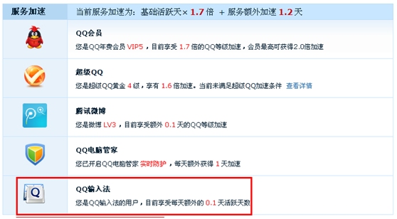 QQ输入法等级加速特权3月6日到期 将强化VIP等级待遇