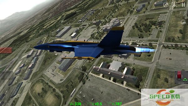 蓝色天使特技飞行模拟器游戏