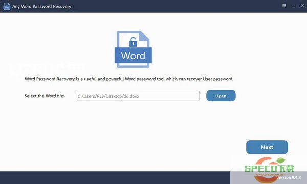 Any Word Password Recovery v9.9.8.0免费版【3】