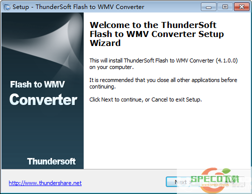 ThunderSoft Flash to WMV Converter v4.1.0.0免费版【2】
