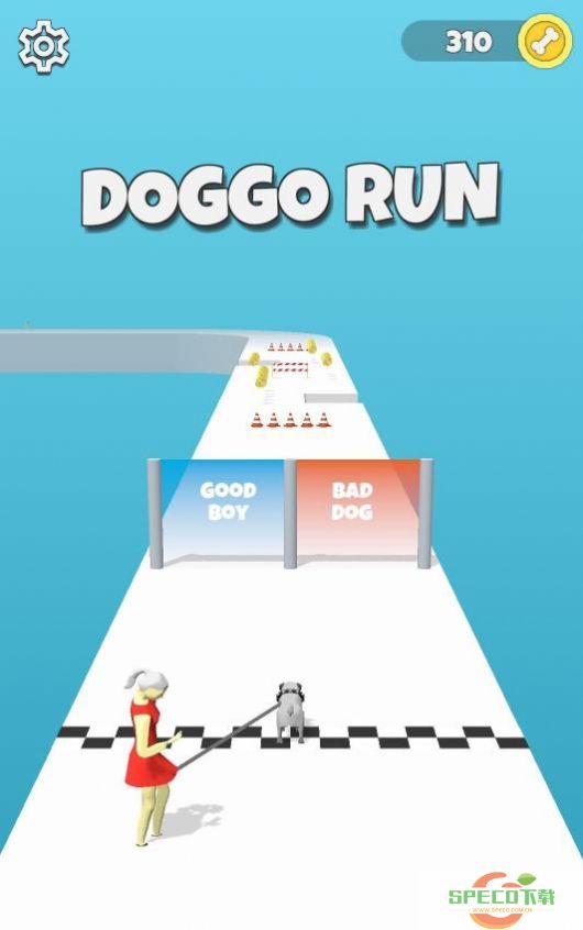 狗狗拖人冲刺游戏安卓版图片1