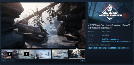 沙盒生存《冬日幸存者》Steam试玩 开发日志公布