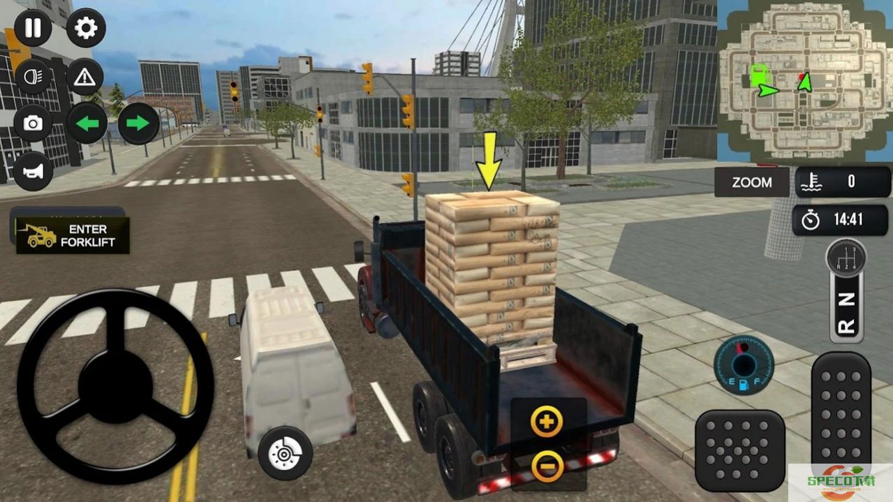 卡车装载机模拟器