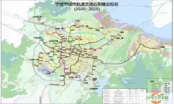 宁波地铁规划 2025至2035地铁规划图