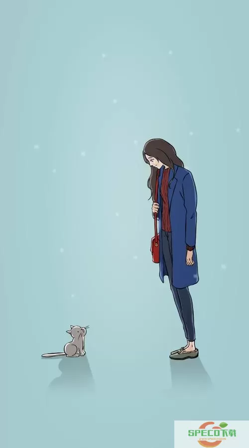 少女与猫猫 少女与猫猫的温馨生活