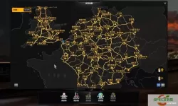 欧洲卡车模拟游戏地图解锁方法分享