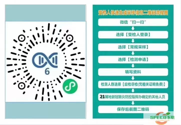 如何使用微信代亲属采集核酸码介绍
