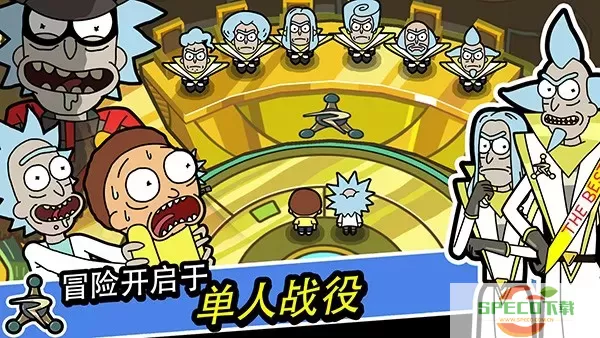 口袋莫蒂中文(Pocket Mortys)游戏手机版