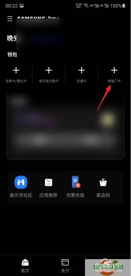samsung pay在哪打开