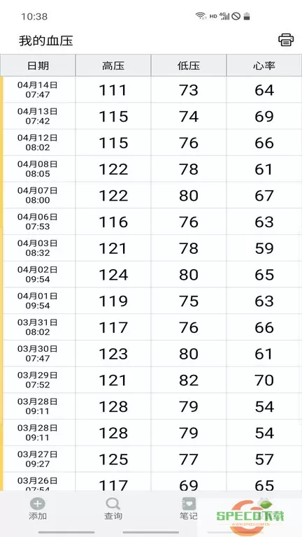血压笔记下载免费