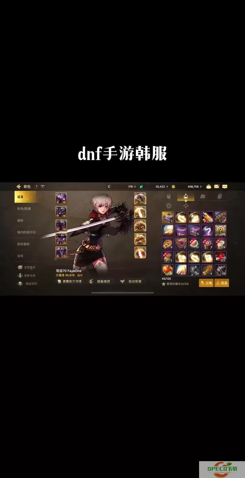 dnf110韩服最新改版图