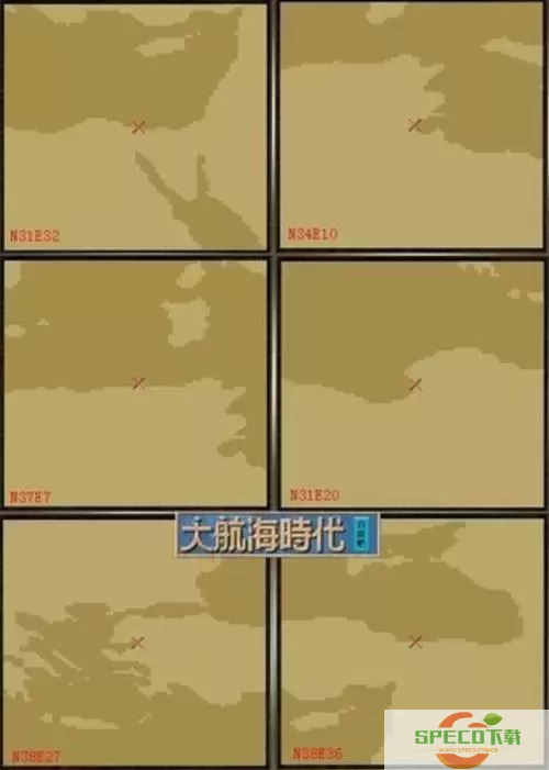 大航海时代4：霸者之证PSP坐标与位置详细指南图1