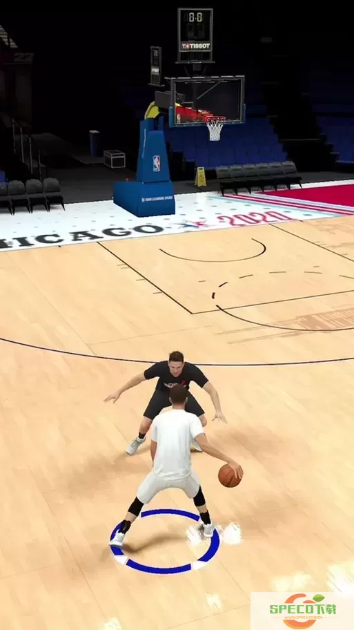 nba2k23转身过人怎么按图1