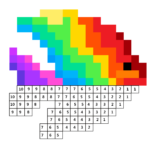 数字填色像素涂色最新版2024